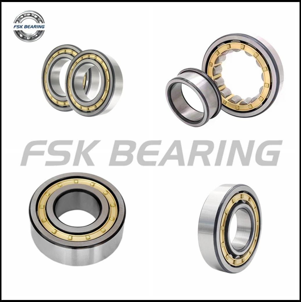 Heavy Duty NU 321 ECM/C6 Cylindrical Roller Bearings Single Row ID 105mm