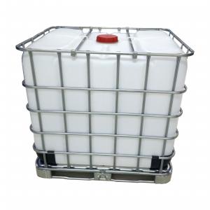 Safe Plastic IBC Container 1000L Ibc Liquid Container For Lactic Acid Storage