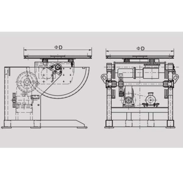 Carbon Steel 100kg 0.18kw Automatic Welding Machine