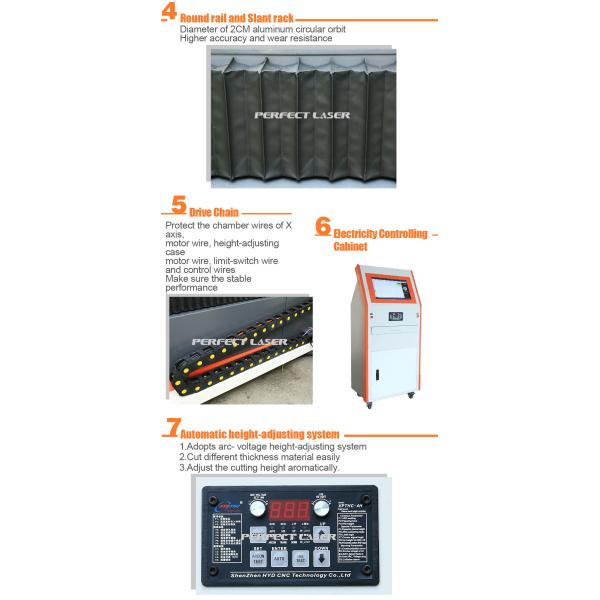Carbon Steel Stainless Steel Cnc Plasma Cutting Machine Startfaire Controller System Plasma Cut Machine Table