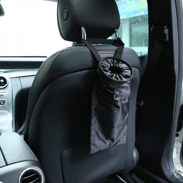 Quality Back seat Hanging Trash Litter Leakproof washable Can car garbage bag for sale