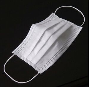 Elastic Ear Loop Disposable Surgical Masks Fluid Resistant 50PCS / Box
