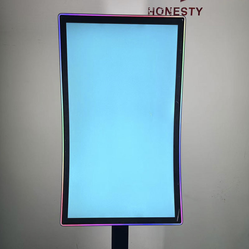 Supplier Sale Curved 27 Inch Touch Screen Arcade Gaming Display LED Light Touch Screen Monitor For Business