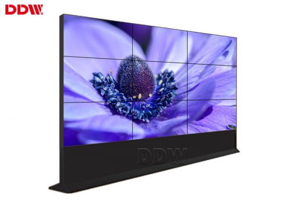 Quality Rich Color Video Display Screen / Floor Standing Outdoor LCD Video Wall for sale
