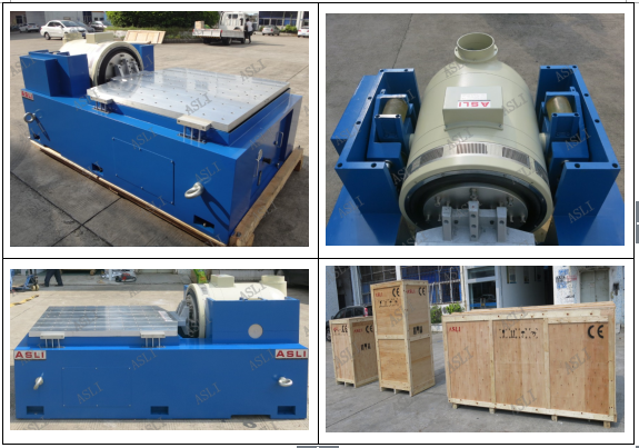 High Frequency Electro Dynamic Shaker Air - Cooled With Vertical Horizontal Shaker Table