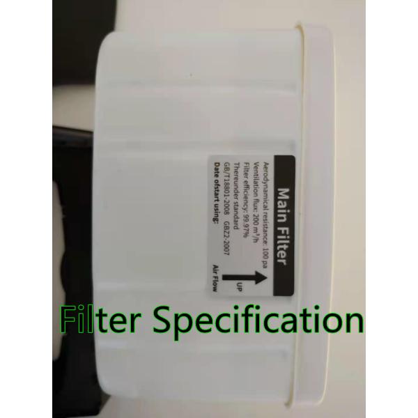 Microcomputer Chip Control Mini 80W Tabletop Fume Extractor
