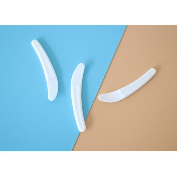 Food Grade HDPP 49.7mm Face Cream Spatula Makeup Tools