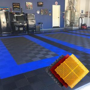 Buy cheap CE RoSH Vented Garage Floor Tiles Garage polypropylene floor tiles product