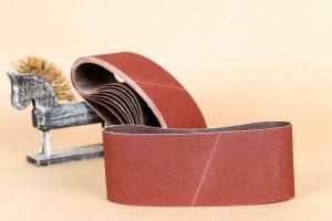 China 4 X 21 Aluminum Oxide Sanding Belts Close Coated Use On Wood Sanding Belts on sale