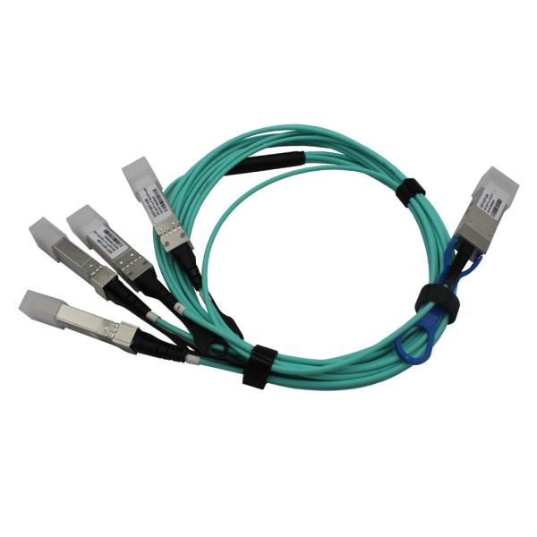 40G QSFP to 4x10G SFP+ 3m 40G QSFP+ to 4x10G SFP+ Active Optical Cable QSFP+ AOC