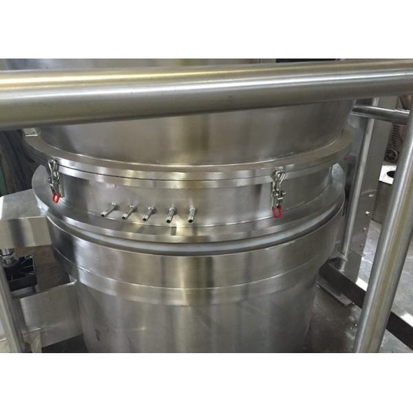 Bottom Spraying 7.5kw Fluid Bed Granulator