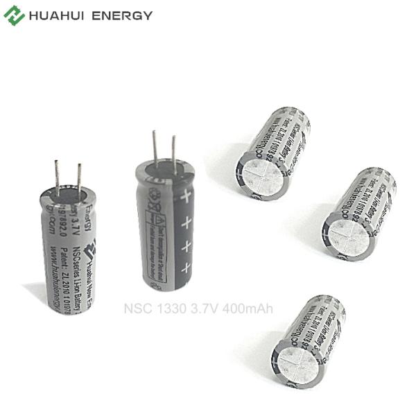 Huahui Rechargeable Lithium Battery NSC1330 400mAh 3.7V 3C Lithium Ion Battery Cell