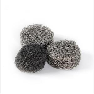 Customize Compressed Knitted Wire Mesh 316l Used In Industrial Filtration