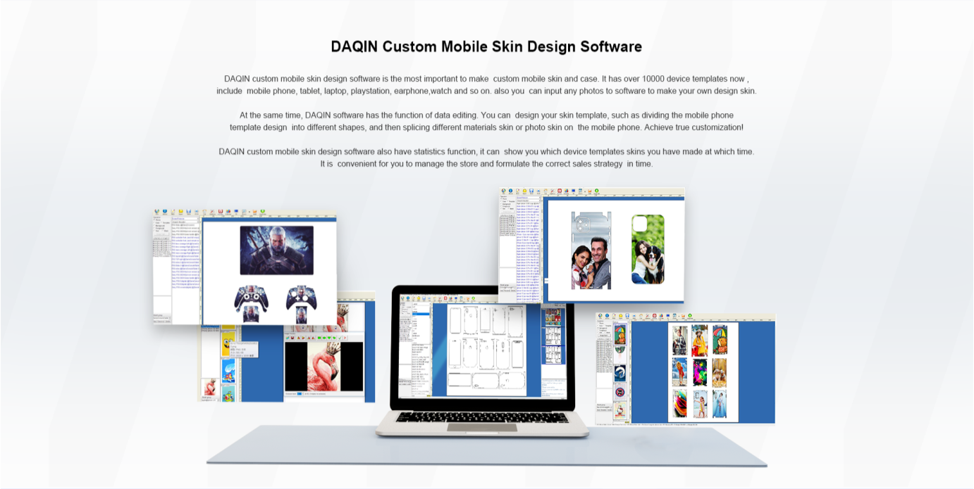 OEM Laptop Skin Production Equipment One Year Free Warranty