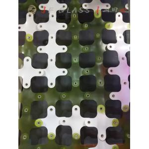 Solid Structure Frosted Translucent 6mm Glass Block Bricks