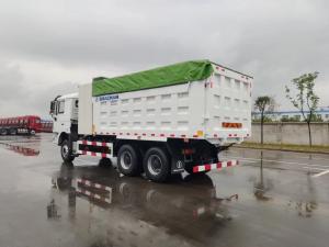 Buy cheap 430hp Heavy Dump Truck SHACMAN CNG Dump Truck White F3000 6x4 Eurov product