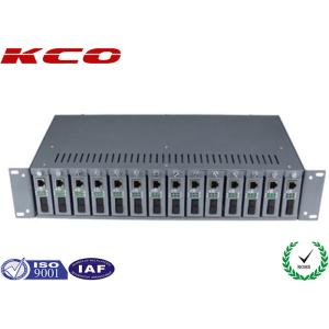 Buy cheap Fiber Optic Media Converter Rack Mount product
