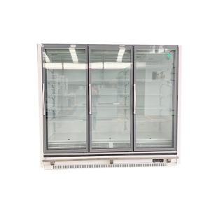 3 Door Upright Display Freezers With Remote Condensing Unit