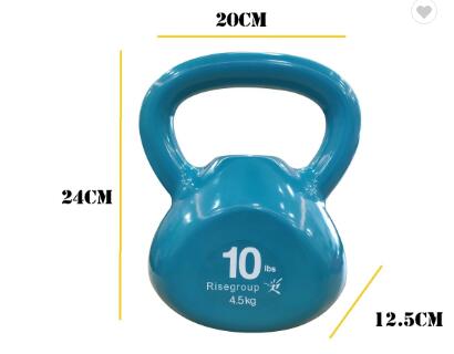 PVC Weight Lifting Dumbbell Sand Filled Kettlebell Adjustable Dumbbell Barbell Sets