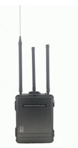 Buy cheap DC 28V AC 220V Portable Radio Wave Jammer Digital Control Interference product