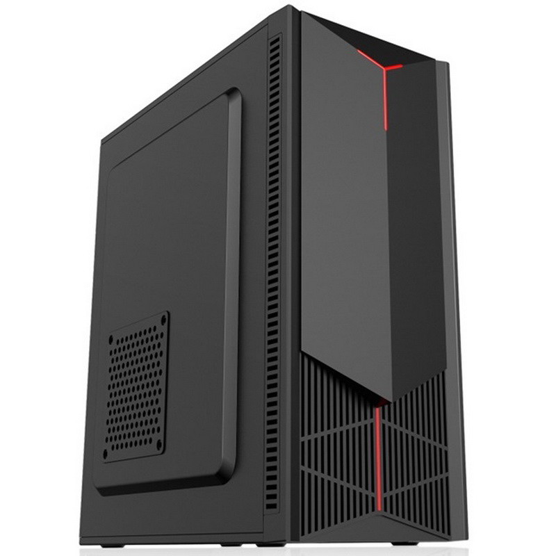 China MATX Tempered Glass PC Case Gaming RGB Computer Chassis on sale