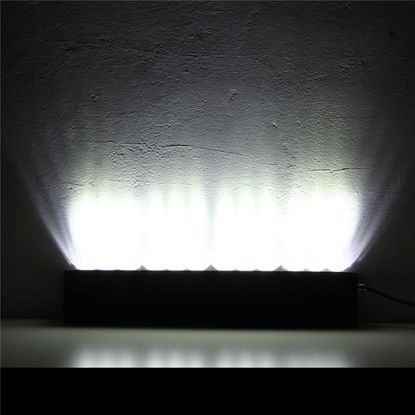 High quality 10W Cree offroad led light bar PC lens DHCB-L120SDC