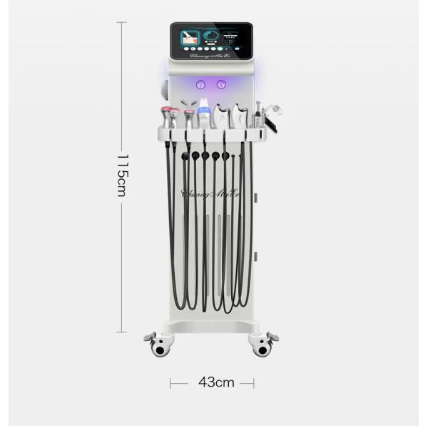 9-in-1 Diamond Peel Machine with Water Oxygen Jet for Aqua Dermabrasion Deep cleansing Skin Tightening and Linghting
