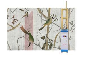 Buy cheap Big Screen 90-246v Intelligent Lifting 2880dpi Vertical Wall Printer product