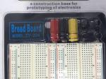 Black Aluminum Plate 1660 Tie Point Circuit Board Breadboard & 3 Binding Posts
