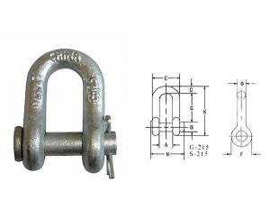 Buy cheap Crosby Bolt Type Anchor Pin Chain Shackles U.S. Round product