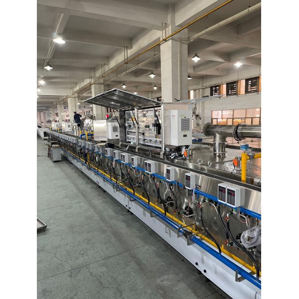 Automated 380V Gas Tunnel Oven With Independent Burning Progtam Temperature Probe