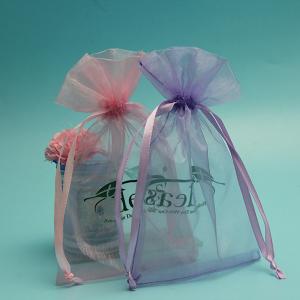 Buy cheap Drawstring Organza Perfume Bottle Packaging Pouch product