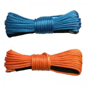 Buy cheap UHMWPE Pulling Winch Rope Leash with High Tensile Strength and Required Capacity product