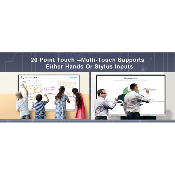 75 Inch Multi Touch Screen Lcd Interactive Whiteboard