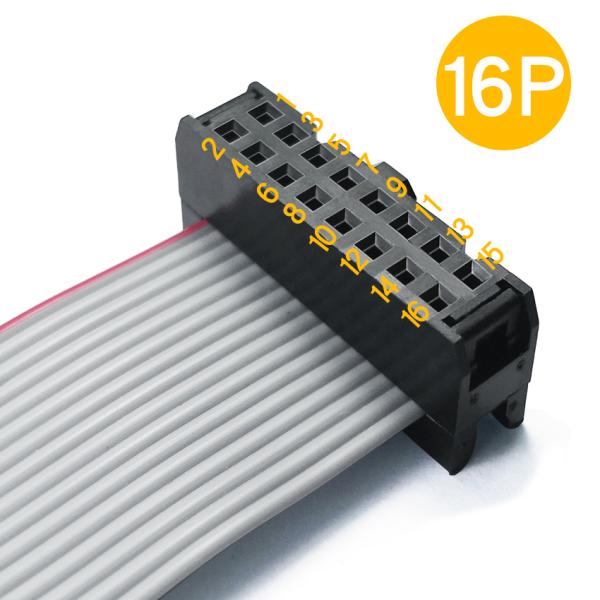 UL2651 28AWG Flat Ribbon Cable Assembly 2.54mm Pitch