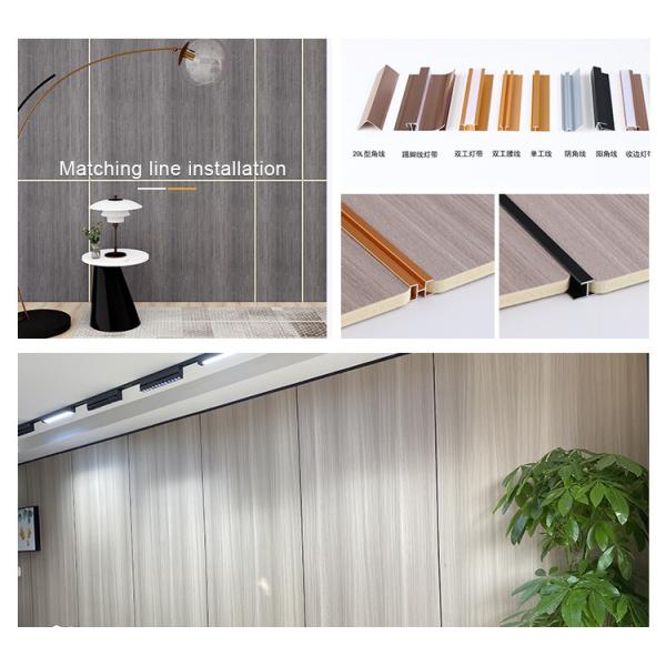 Hotel Decoration Modern Bamboo Charcoal Wood Veneer Paneling 5mm 8mm