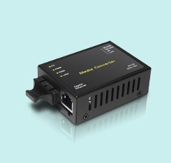 20KM SC Single Mode Fiber Optic Media Converter 4 Port Simplex Duplex Type