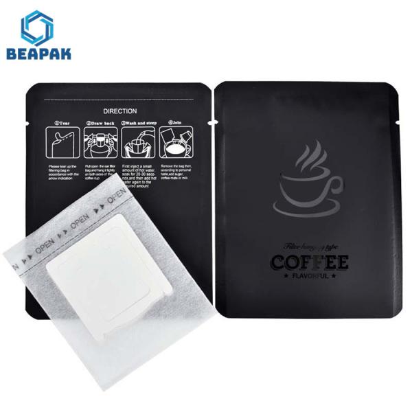 Quality Customized Design Aluminum Foil Drip Coffee Packets for sale