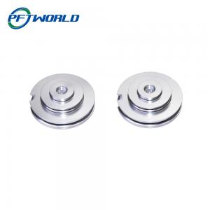 China Precision CNC Machined Aluminum Parts Bright Silver Oxidation Can Be Customized on sale