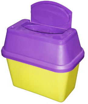 China Medical Sharps Container Syringe needle container box T2 on sale