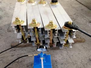 Buy cheap Industrial Conveyor Belt Vulcanizing Machine Tape Vulcanizing Press Machine product