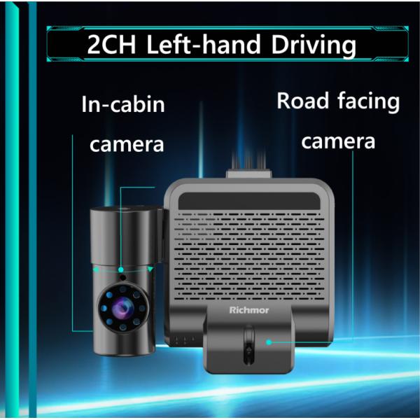 WIFI 4G GPS AHD DVR Car Black Box With 1080P 720P Resolution And H.265 Compression