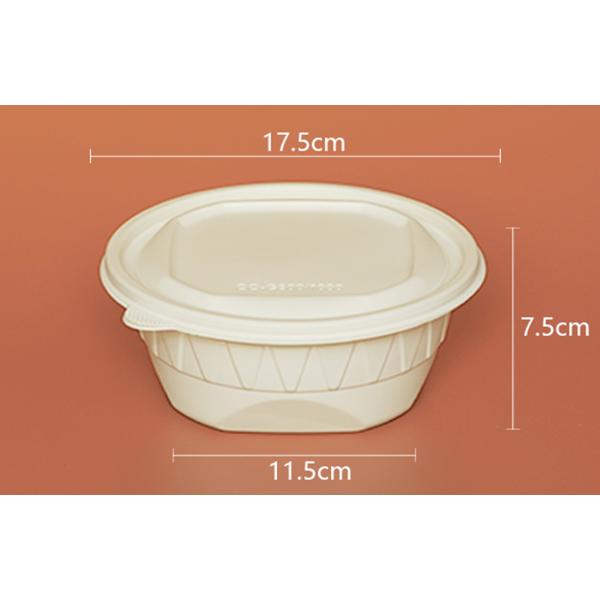 Environmentally Friendly Disposable Cornstarch Bowl Biodegradable Tableware