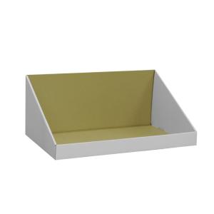 Litho CMYK Custom Printed Display Boxes Clay Coated Paper Yellow