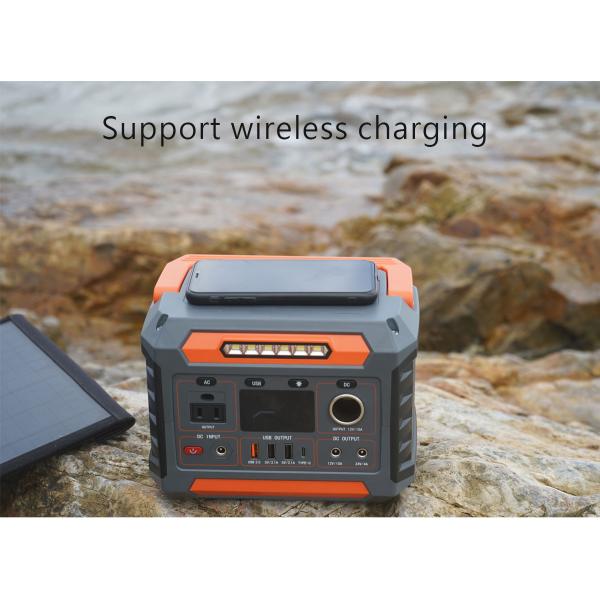 1x AC Pure Sine Wave Output Solar Power Supply with Flashlight and Lithium Ion Battery