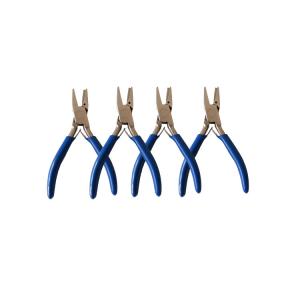 China Blue 6mm Plastic Coil Binding Wire Crimping Pliers For Notebook on sale