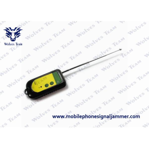 Wireless RF Hidden Camera Finder Button Battery 12V Internal Power Light Weight