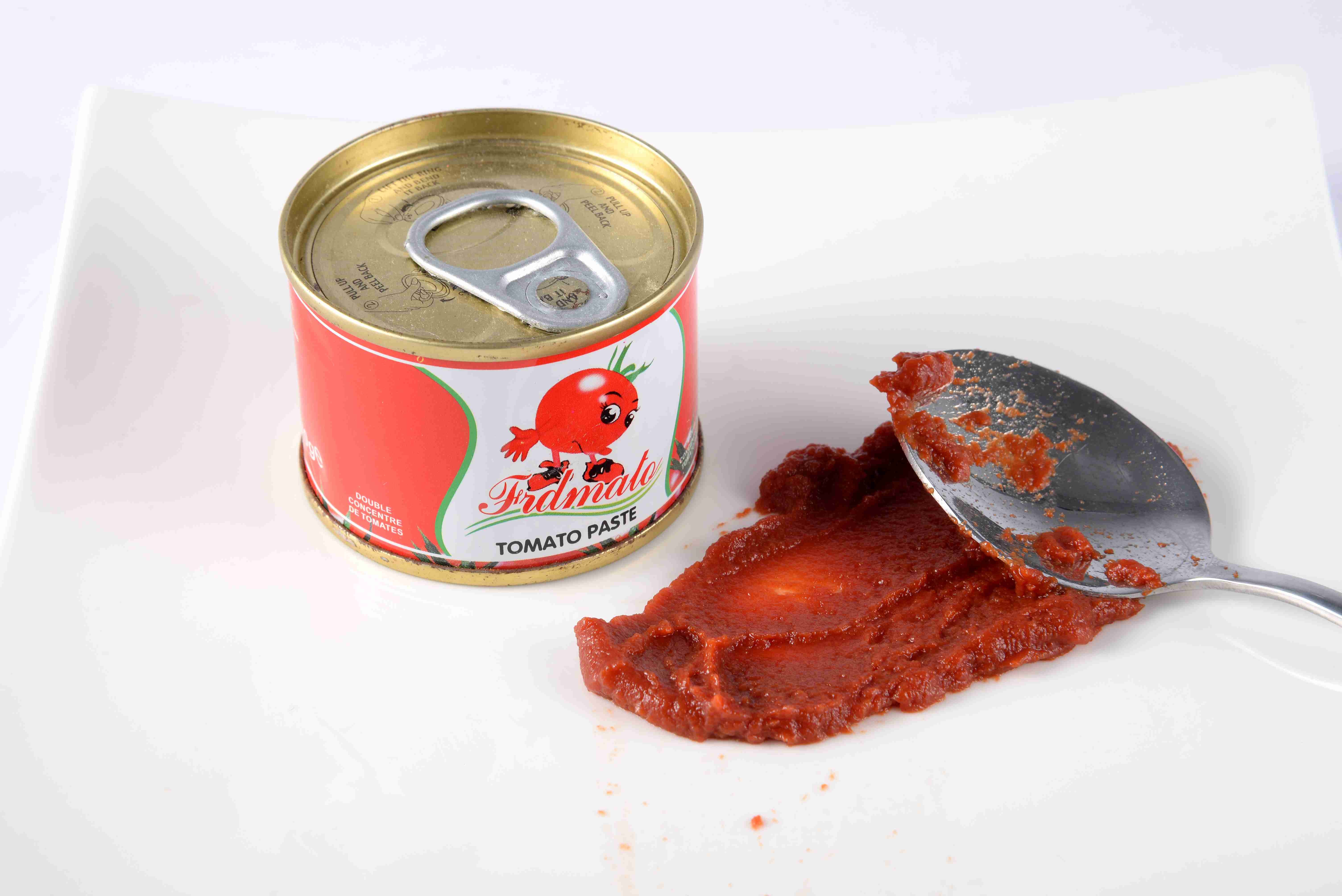 China 140g Canned Tomato Paste Made from Fresh Ripe Tomatoes on sale