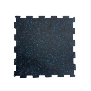 Buy cheap Interlocking Rubber Fitness Floor Tiles 1000x1000mm Impact-Resistant product