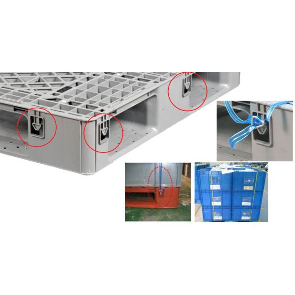 Inquiry for 1200*800*135mm Plastic Pallet from Customized Color Static Load 4 Ton